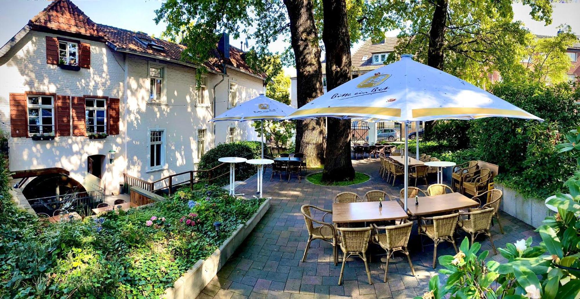 Historischer Gasthof Kaisermuehle - Hotel & Restaurant Viersen Zentrum Buitenkant foto